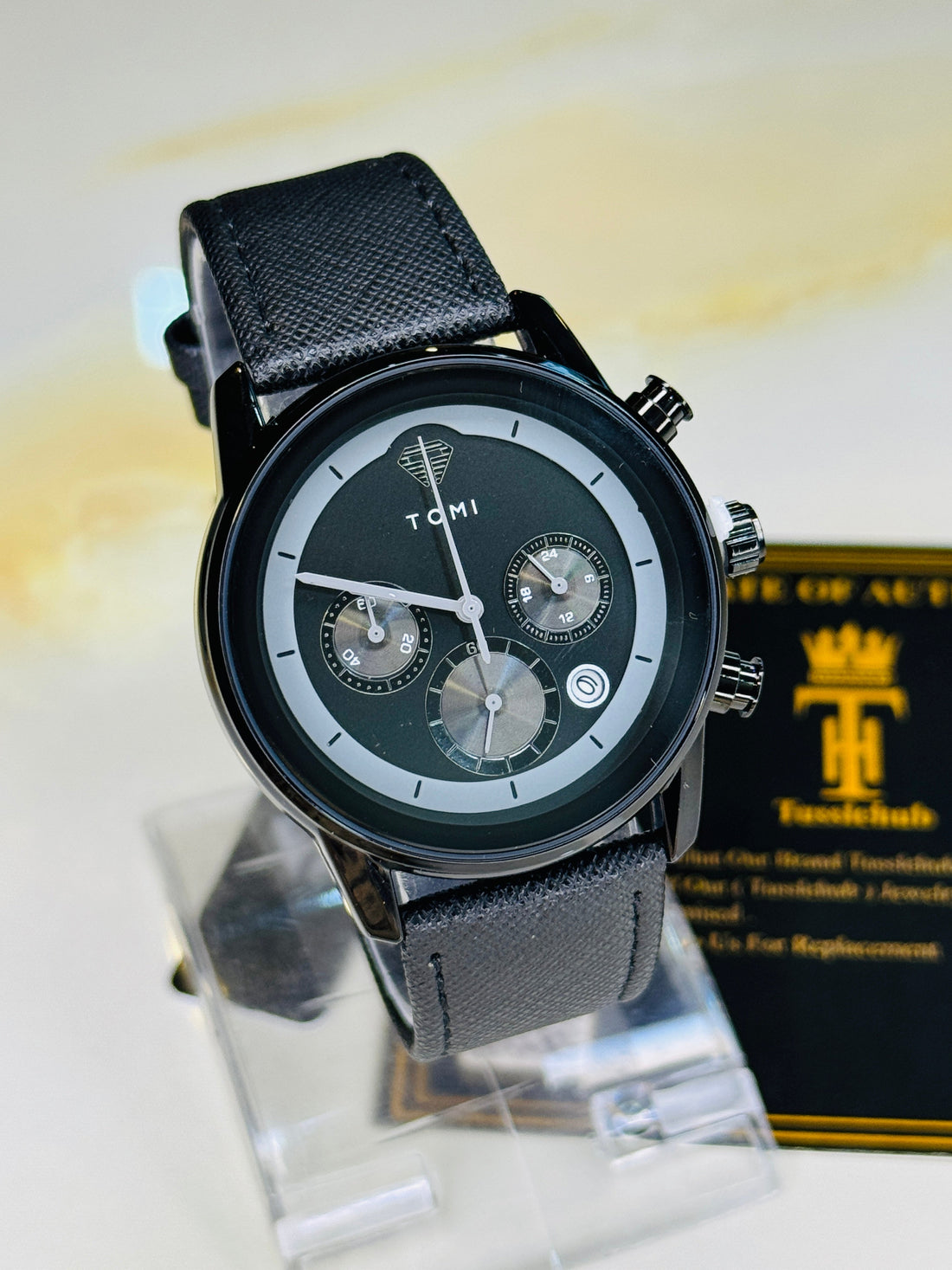 All Black Gift Set Watch