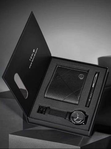 All Black Half Dial Gift Set