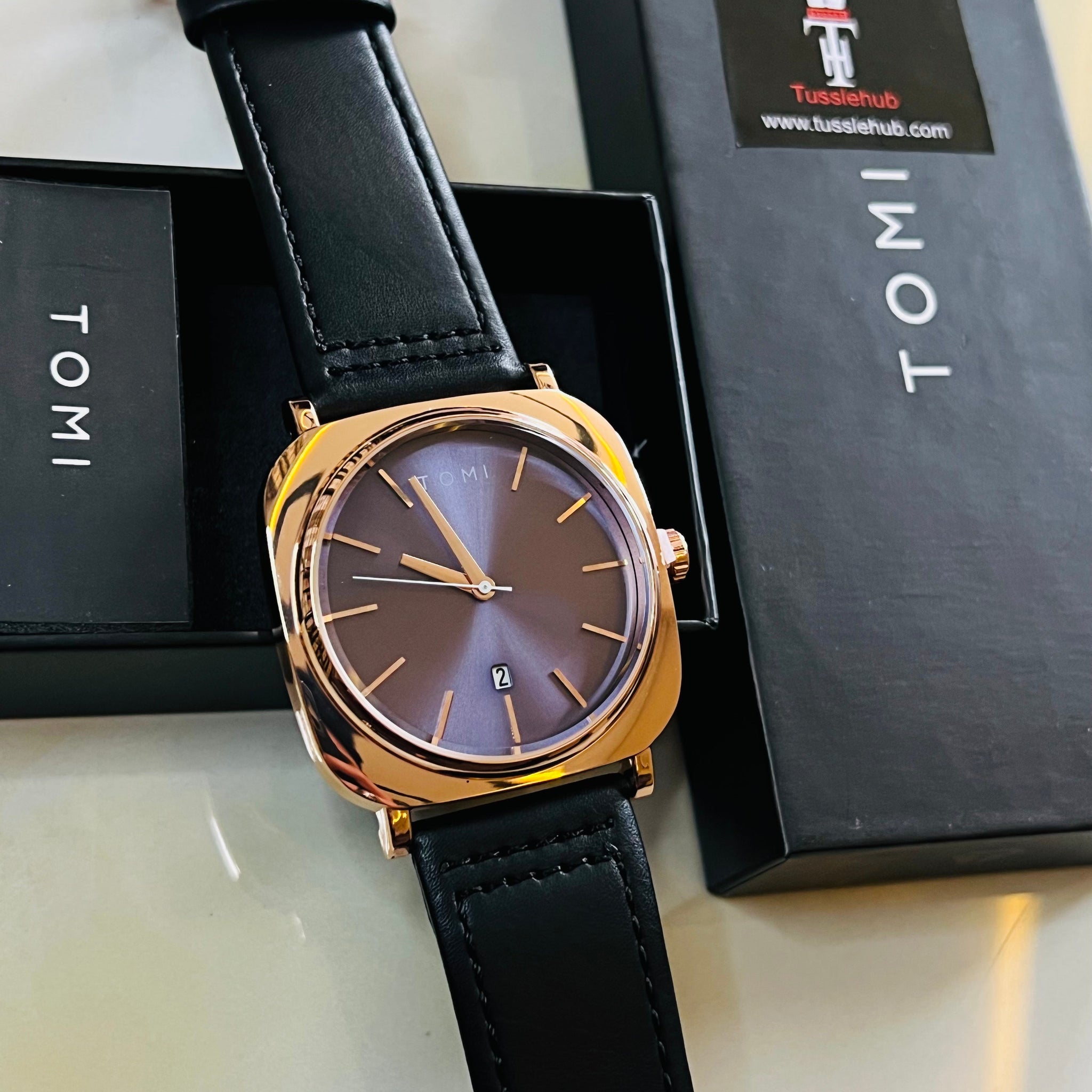 Business Class Gold Dial Watch