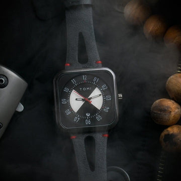 Checkered Square Watch